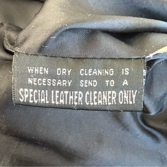 WILSONS Leather Women Black Leather Adjustable Straps Long Sleeves Jacket Sz M - Picture 14 of 16